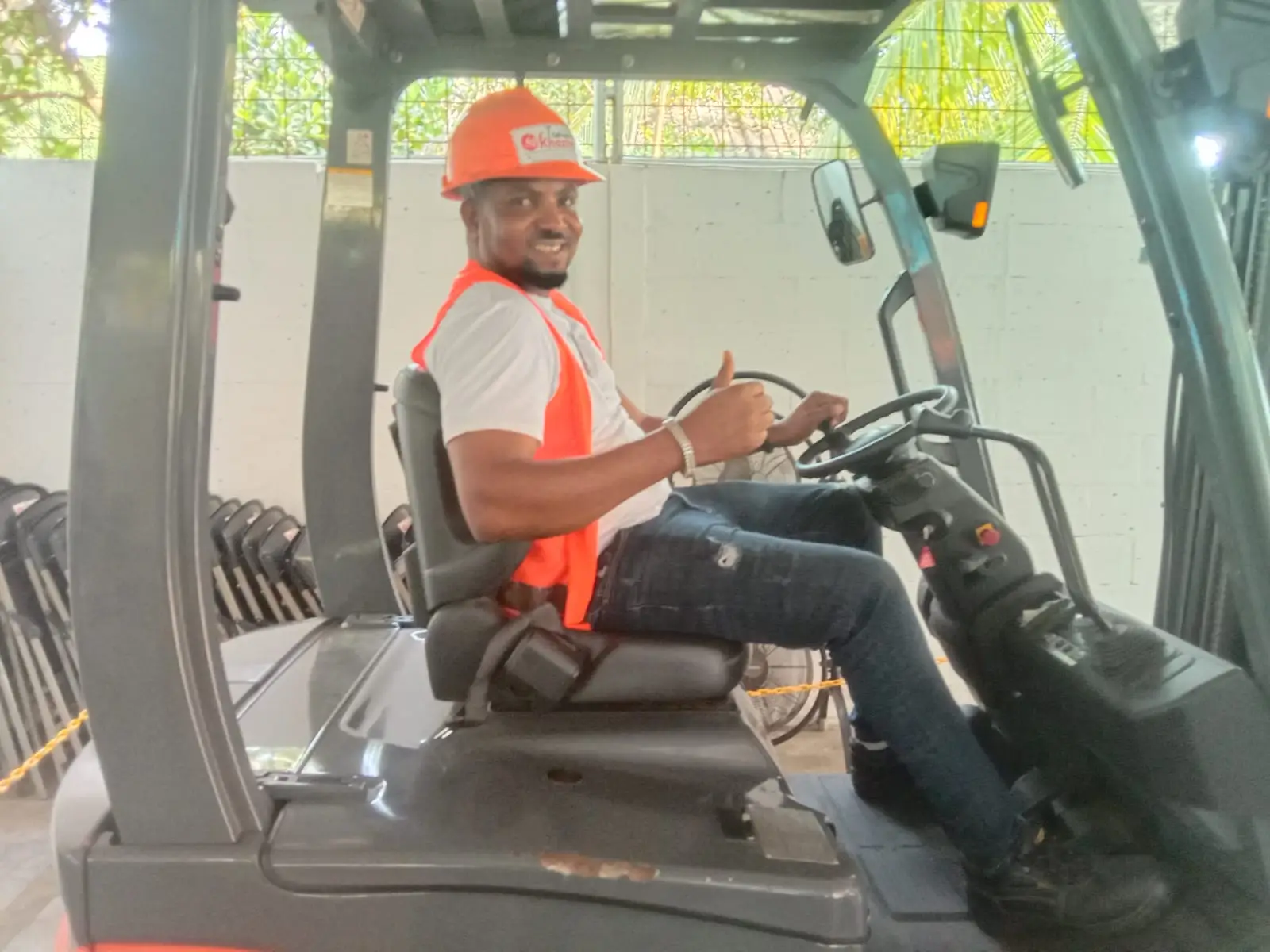 kursus forklift khazhen training